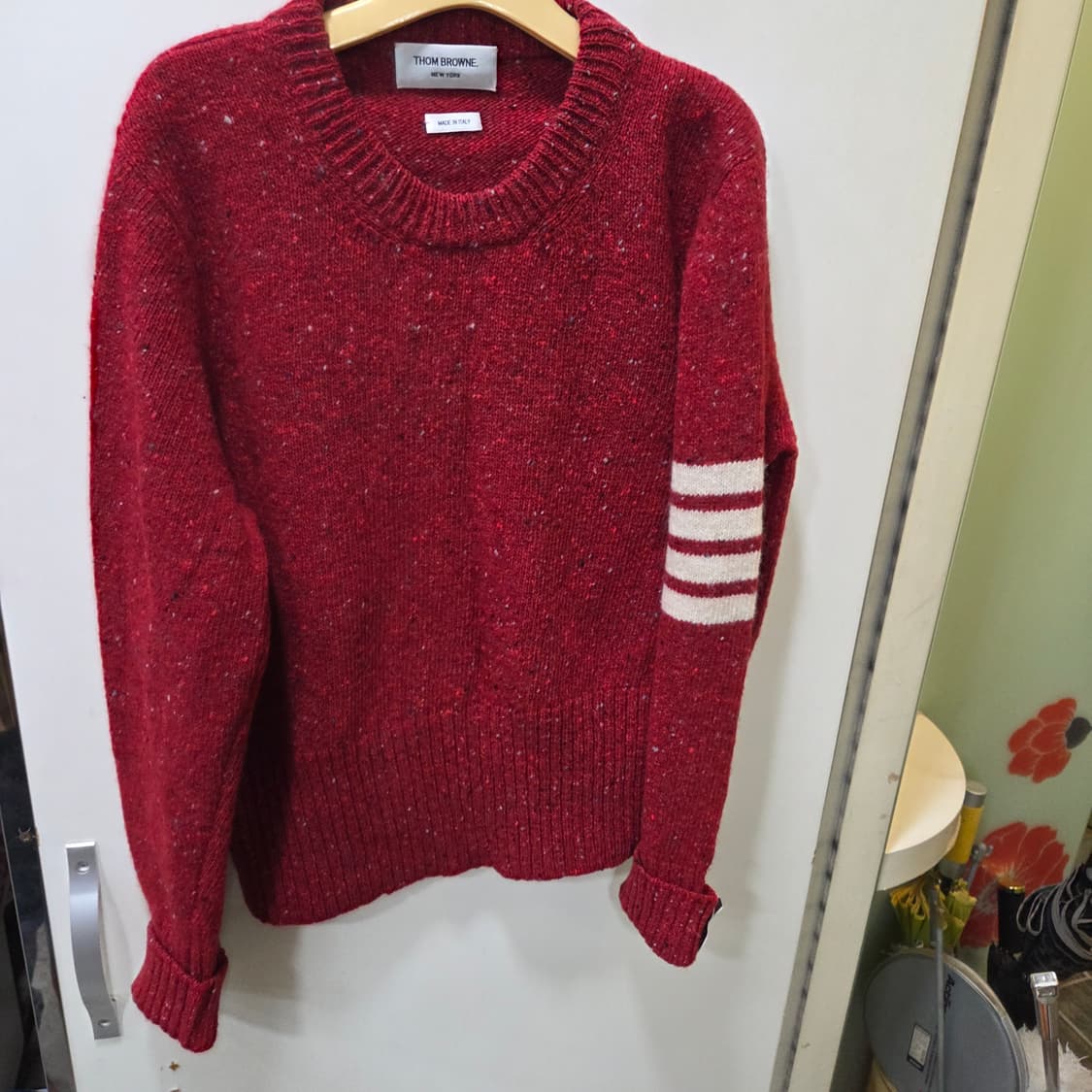 톰브라운 4선 모헤어 니트 상품이미지1