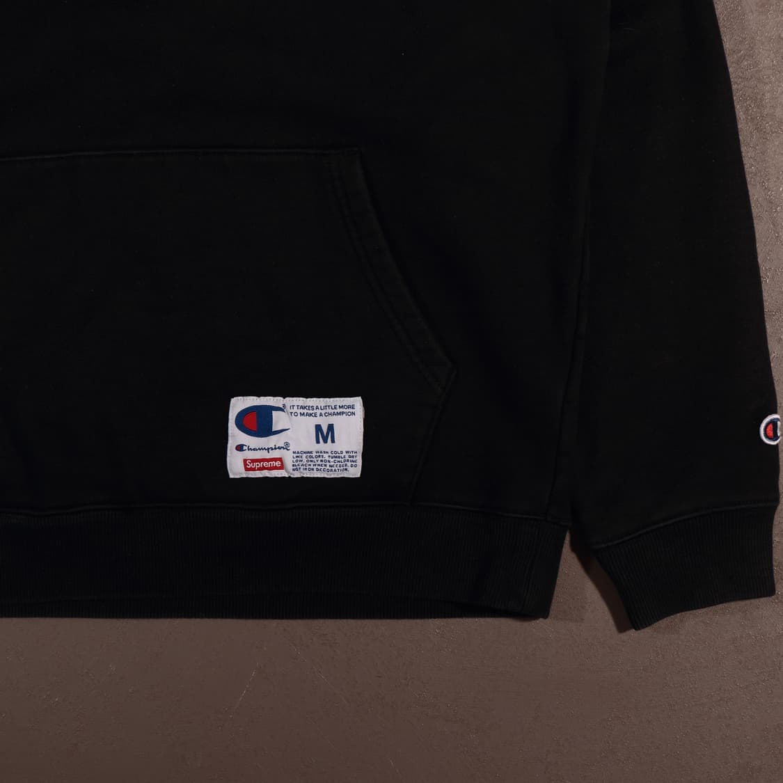 슈프림X챔피온 후드티 상품이미지3