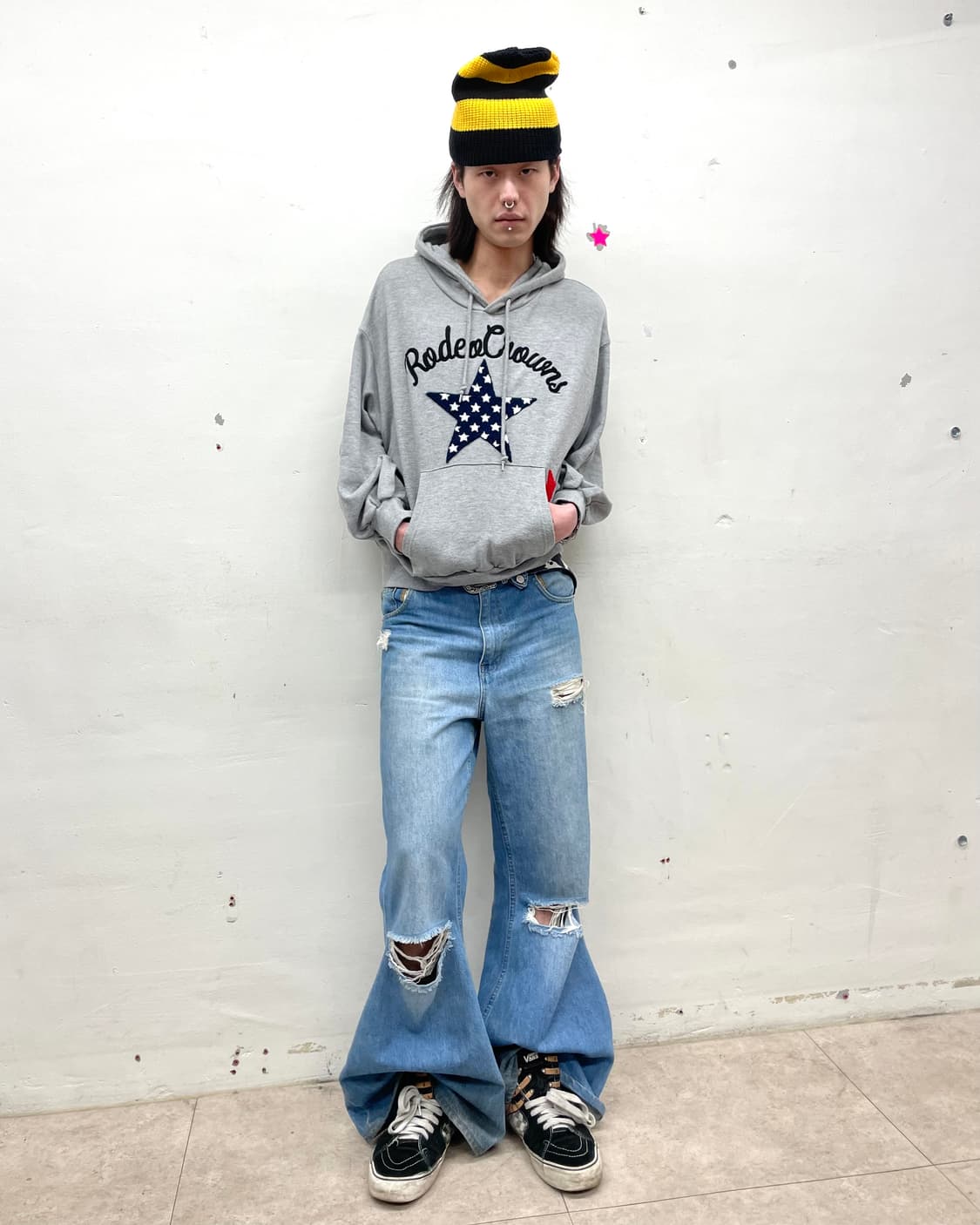 Big Star Grey Hoodie  상품이미지4
