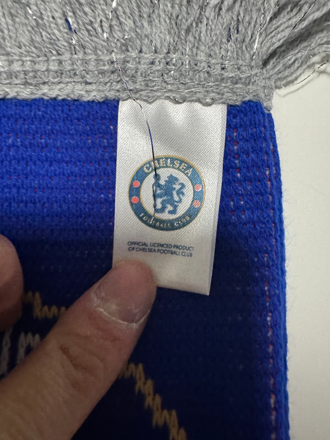 <새상품> 첼시 FC 공식 머플러 블루 상품이미지6