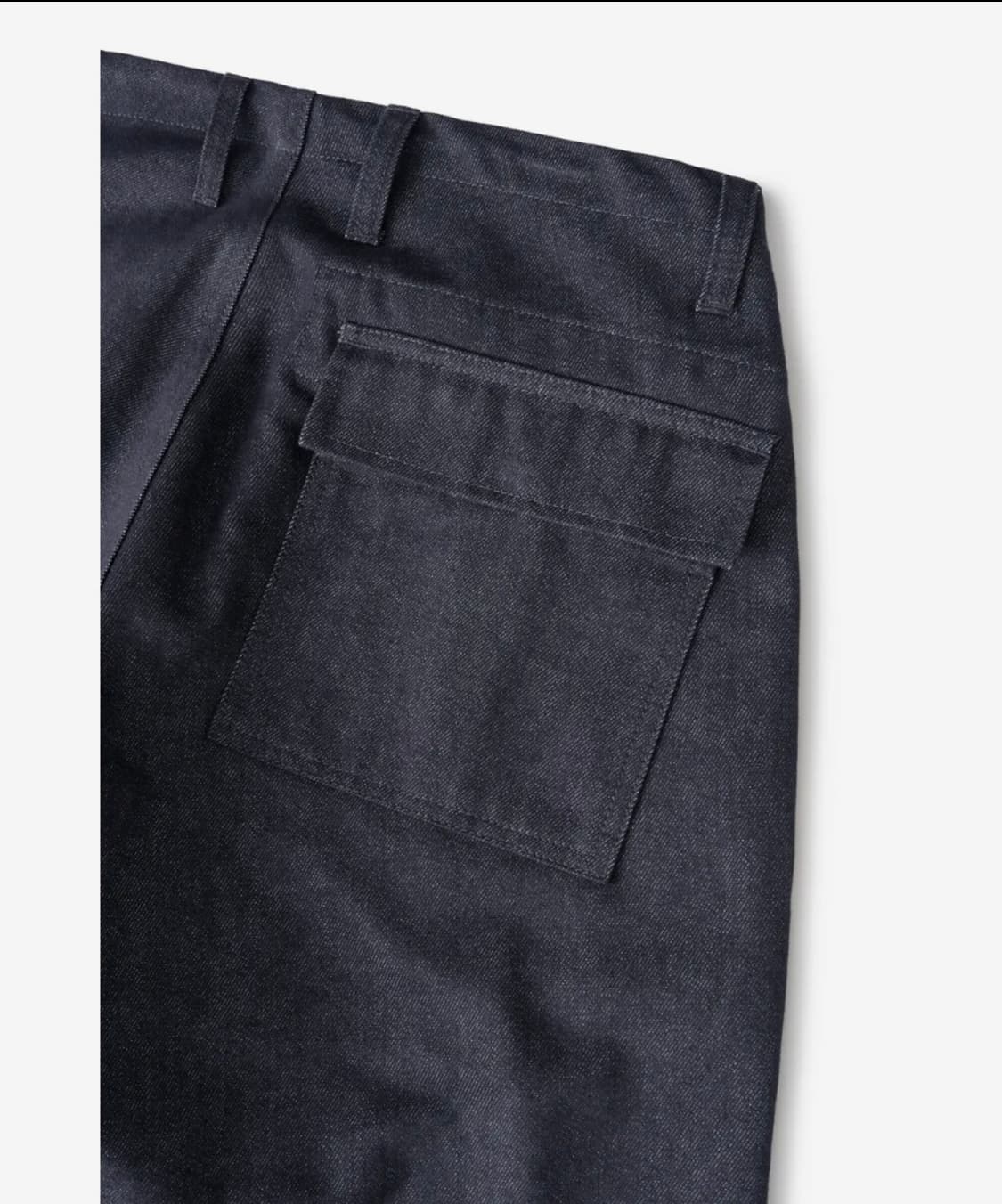 해칭룸 Snow Jeans Washed Indigo 상품이미지5
