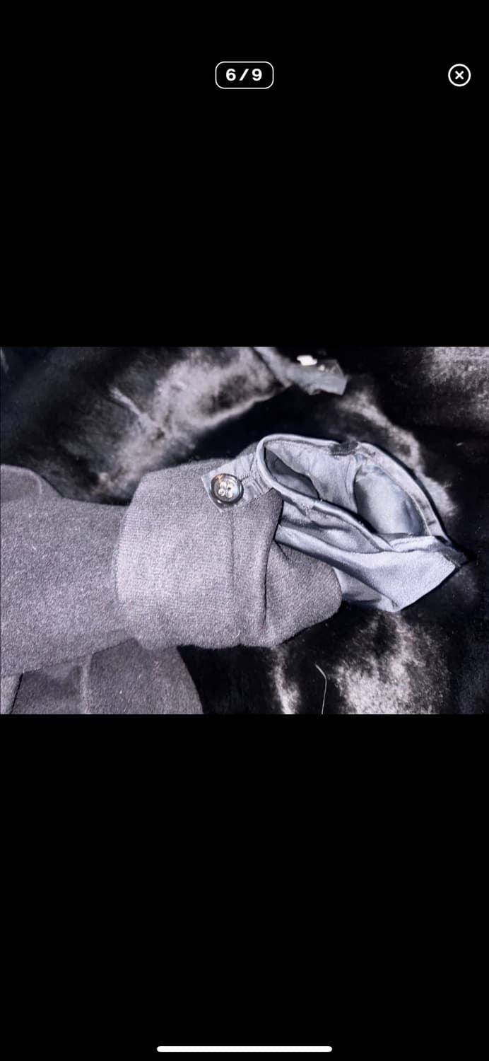 [M] FW03 질샌더 위즐퍼 후드 롱코트 판매합니다 상품이미지7