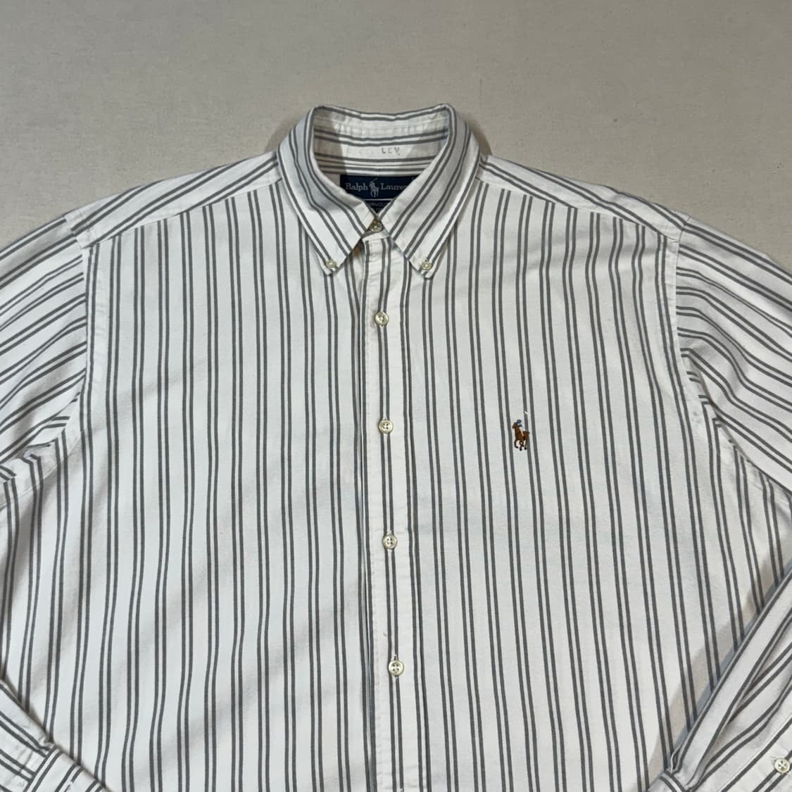 XL) 폴로 랄프로렌 스트라이프 옥스포드 셔츠 상품이미지3