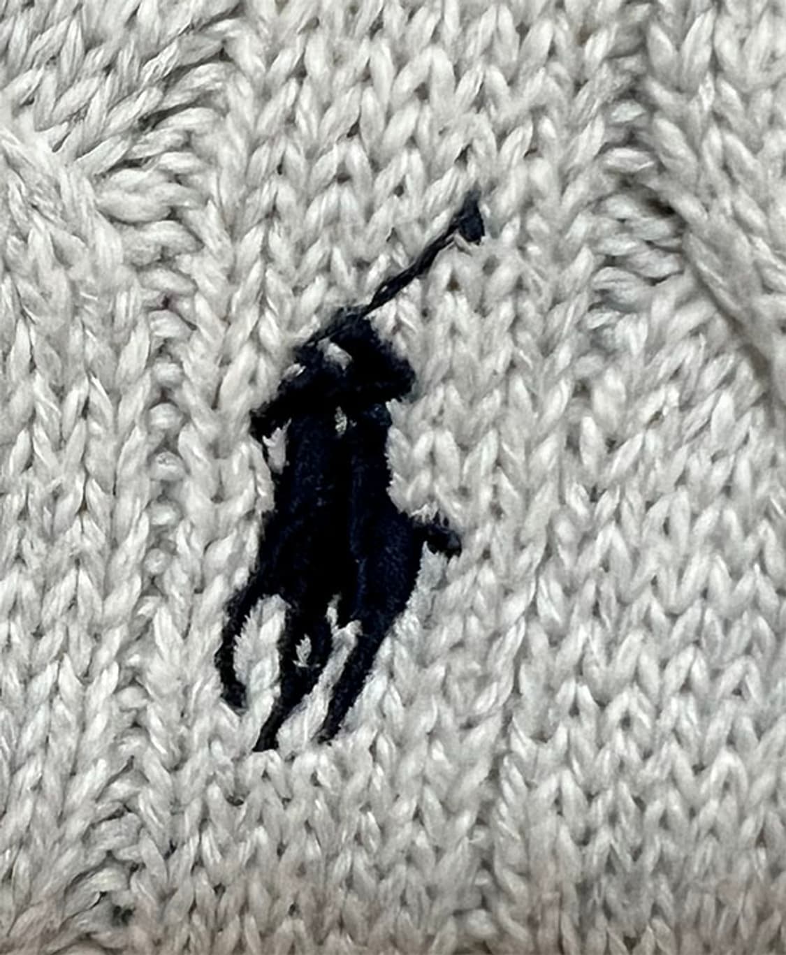 POLO 폴로 남자 꽈배기 니트조끼 기본 캐주얼 M 95  상품이미지4