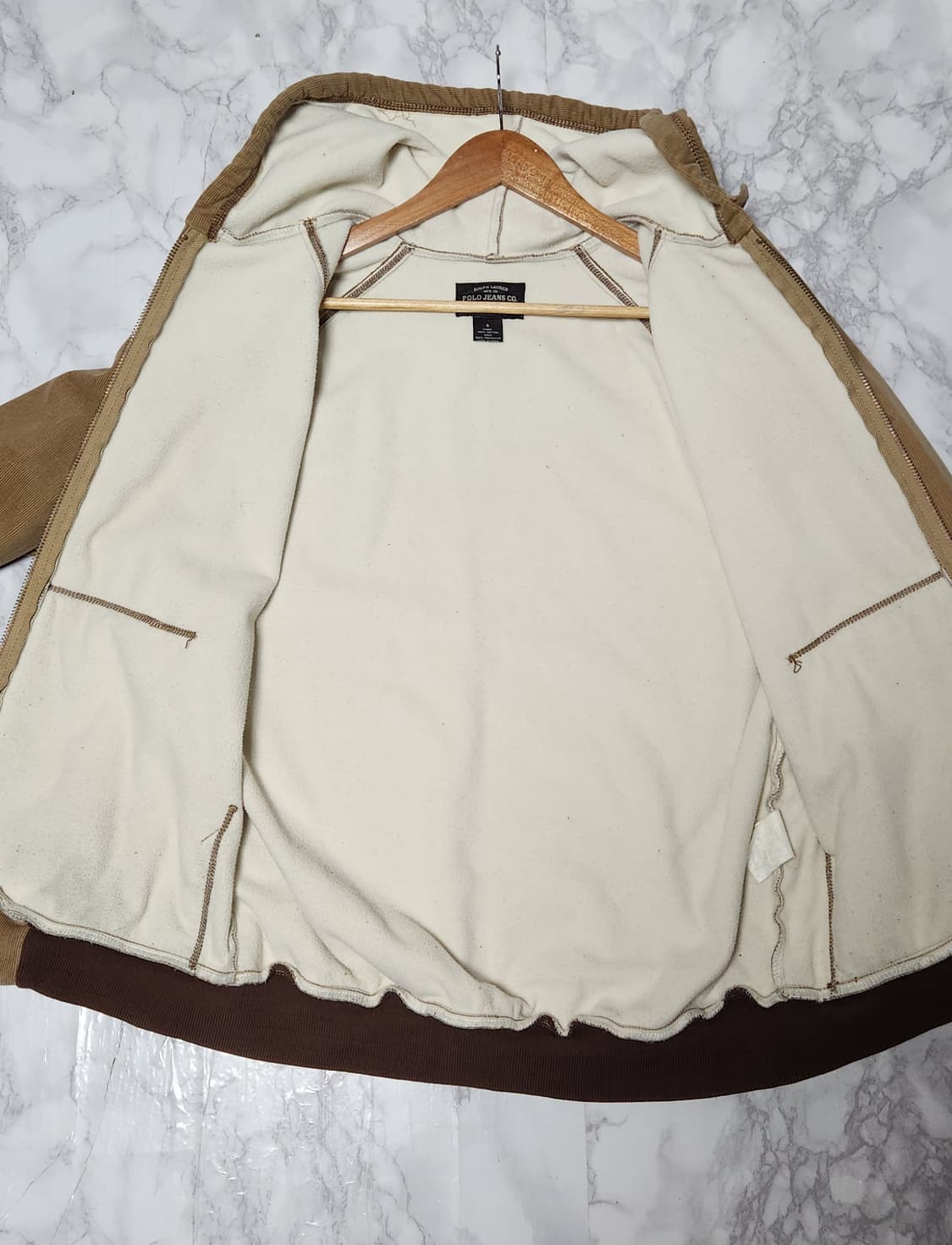 폴로 진스 코듀로이 후드 자켓 플리스 안감 상품이미지5