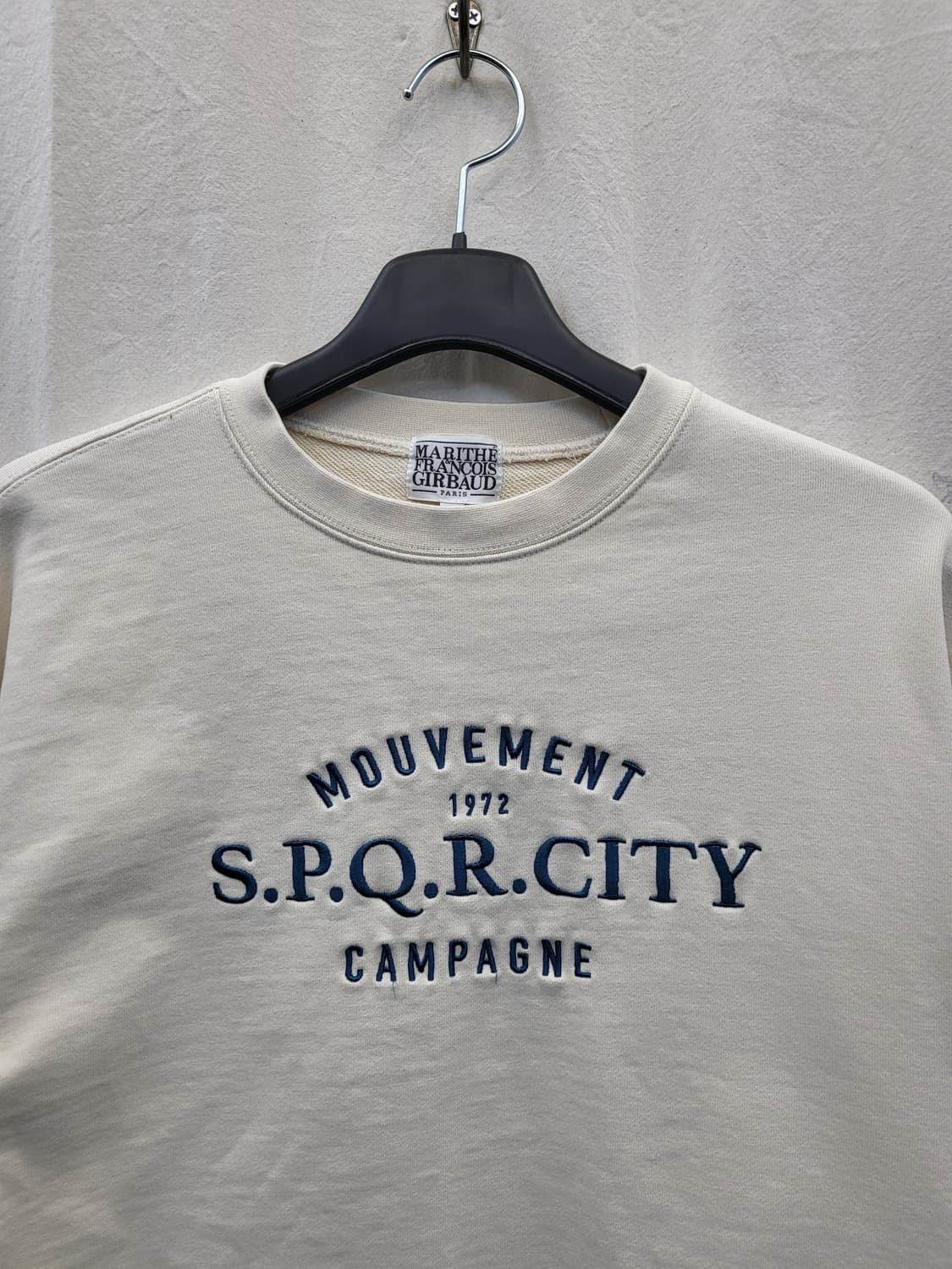 마리떼 프랑소와 저버 아이보리 맨투맨 상품이미지3