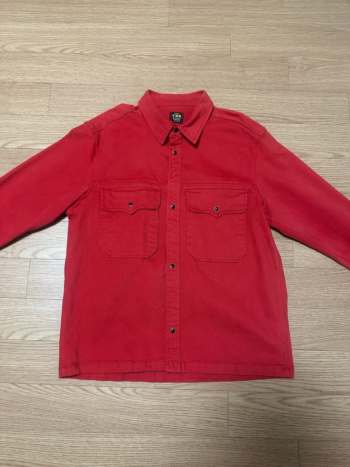 vdr 2포켓 더스트 엔지니어 셔츠 M 상품이미지2