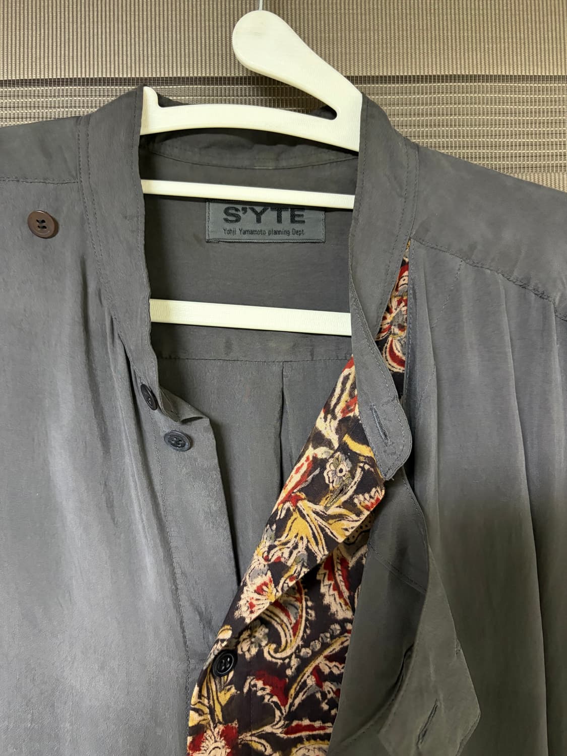 [3] 요지 야마모토 syte 큐프라 롱셔츠 상품이미지2