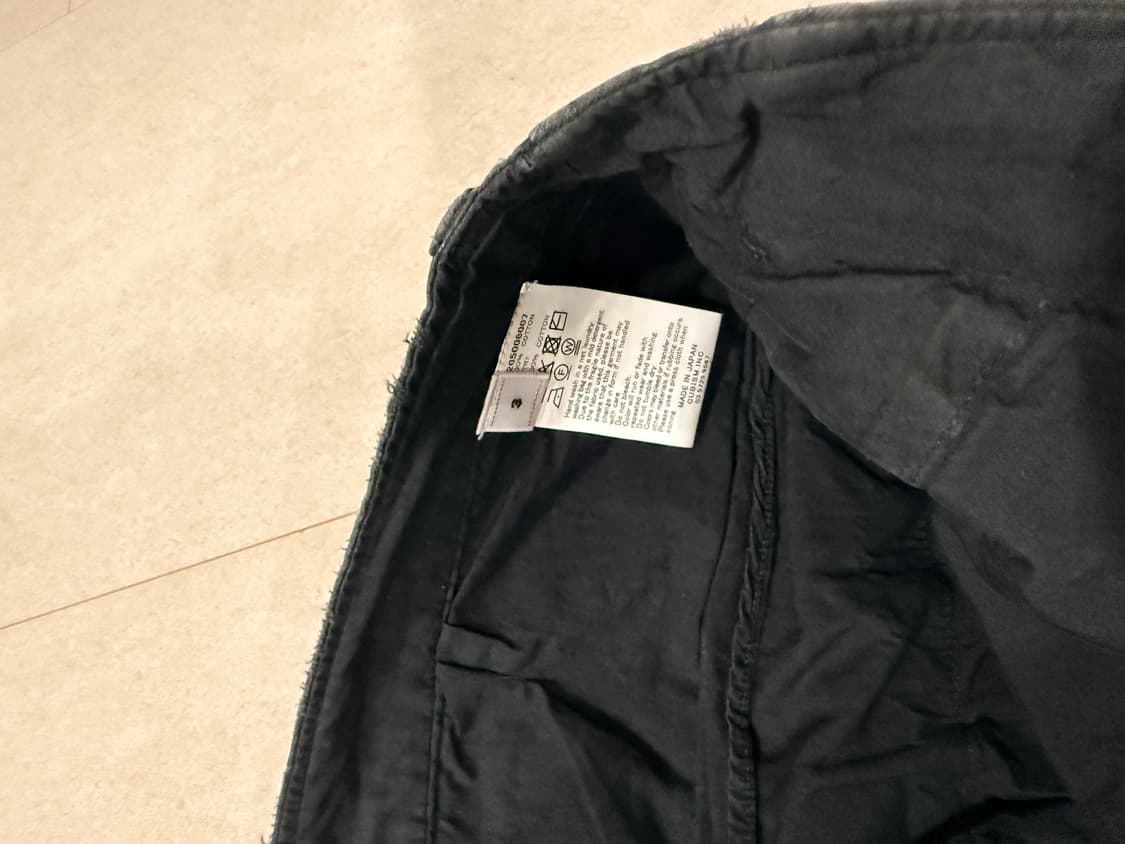 비즈빔 25FW 크래쉬 치노 팬츠 블랙 3 상품이미지6