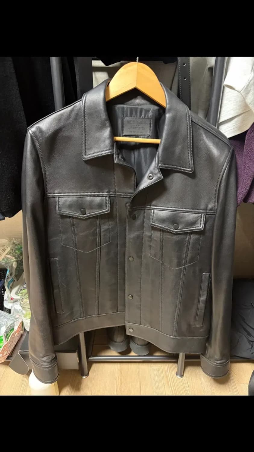 질스튜어트 저스트 트러커 레더 자켓 상품이미지1