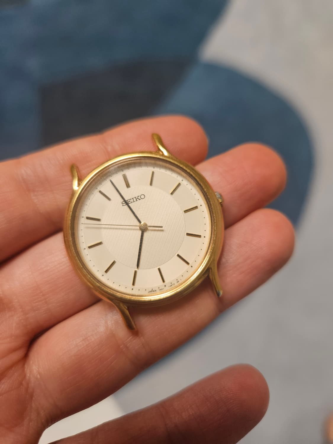 1990s 세이코 금장 쿼츠 빈티지 시계 상품이미지1