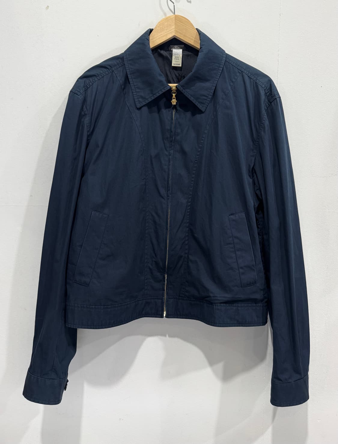 베르사체 네이비 크롭 자켓 50 상품이미지1