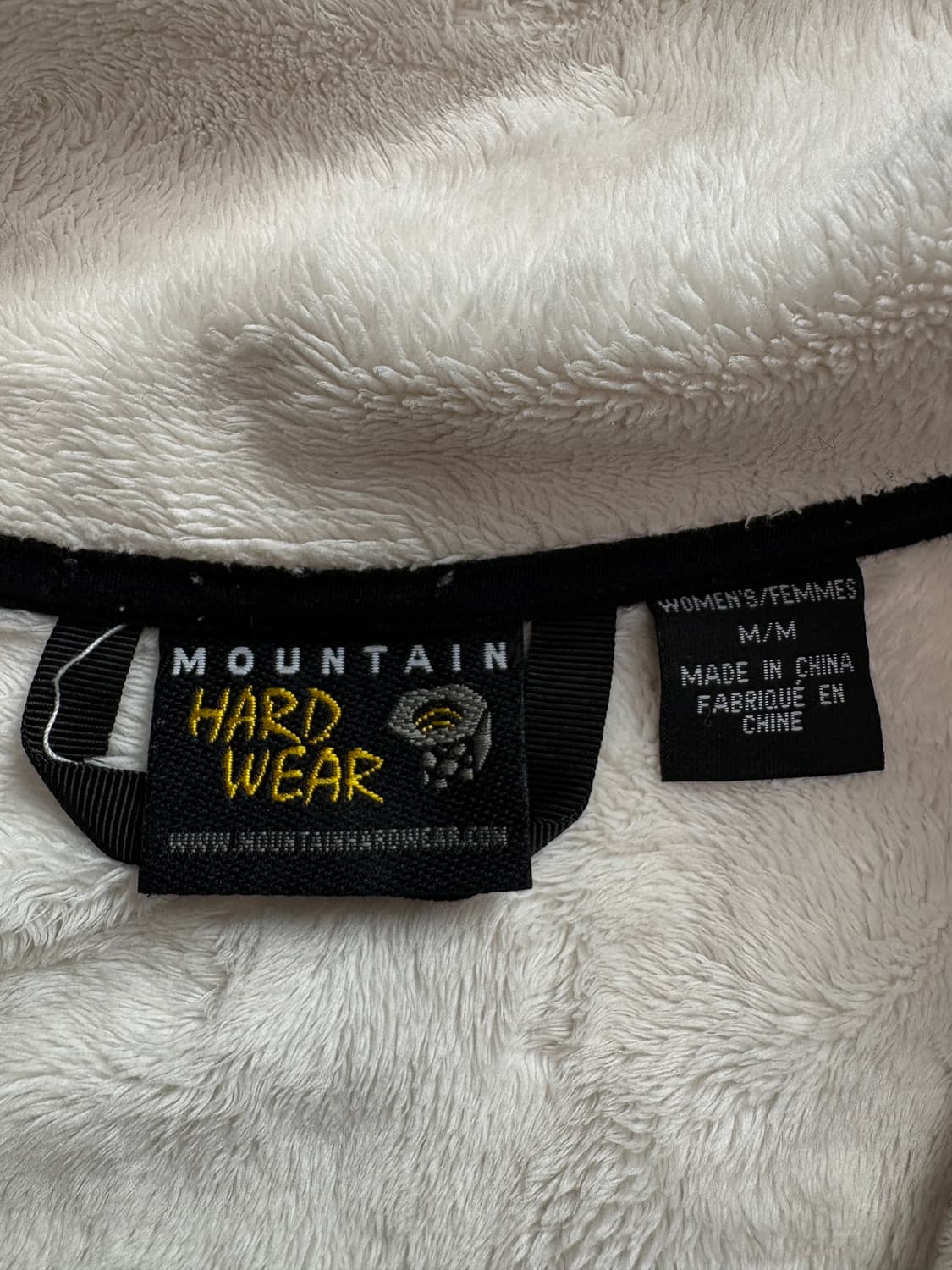 마운틴 하드웨어 화이트 쉐르파 플리스 자켓 2628 상품이미지4