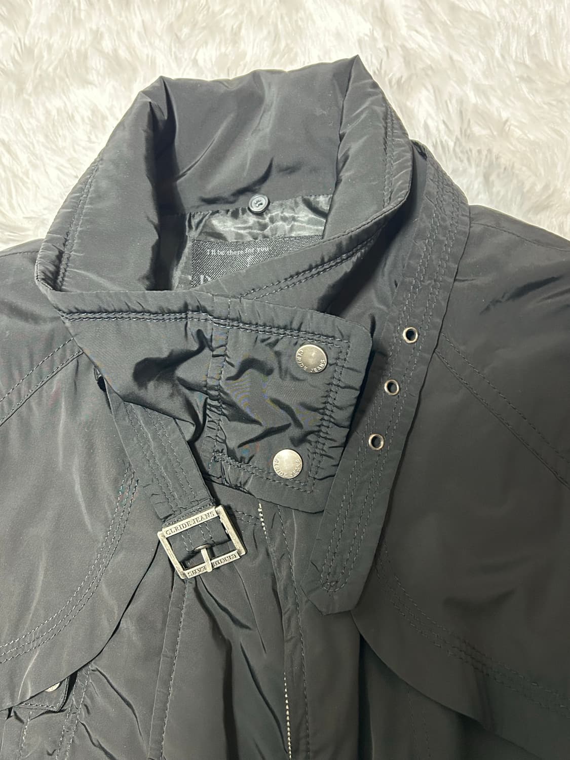 neck buckle detailed pocket jacket 상품이미지4