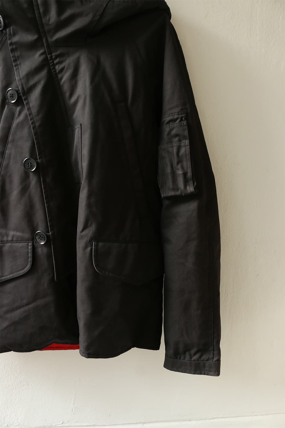 라드 뮤지션 비대칭 후드 자켓 상품이미지5