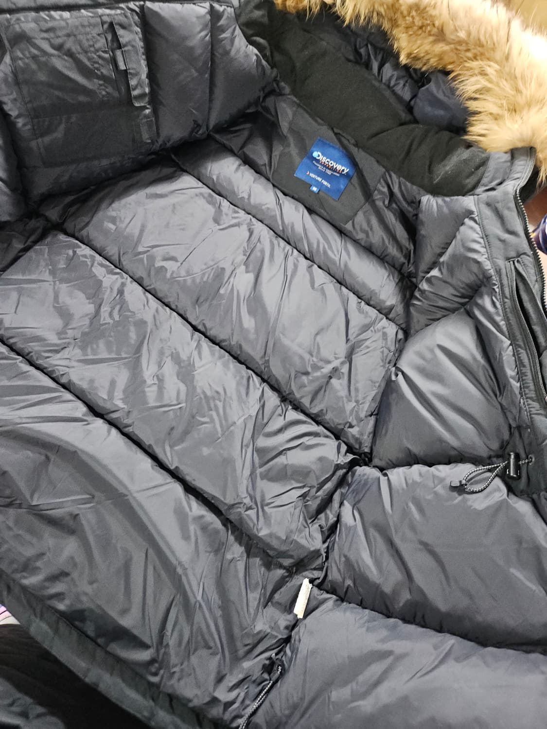 디스커버리 정품 밀포드 구스패딩 네이비 95 상품이미지6