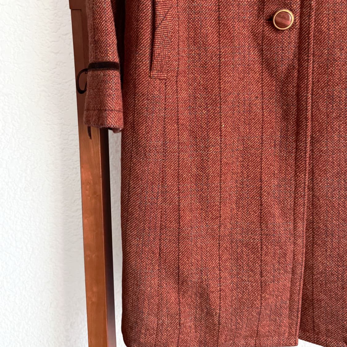 브릭 브라운 트윌 코트  상품이미지5