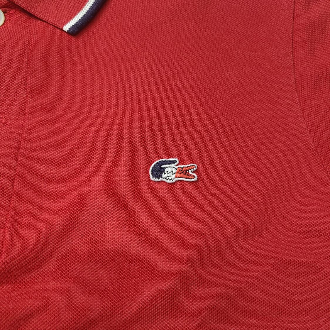 무배]여성 라코스테 카라 반팔티 S 상품이미지4