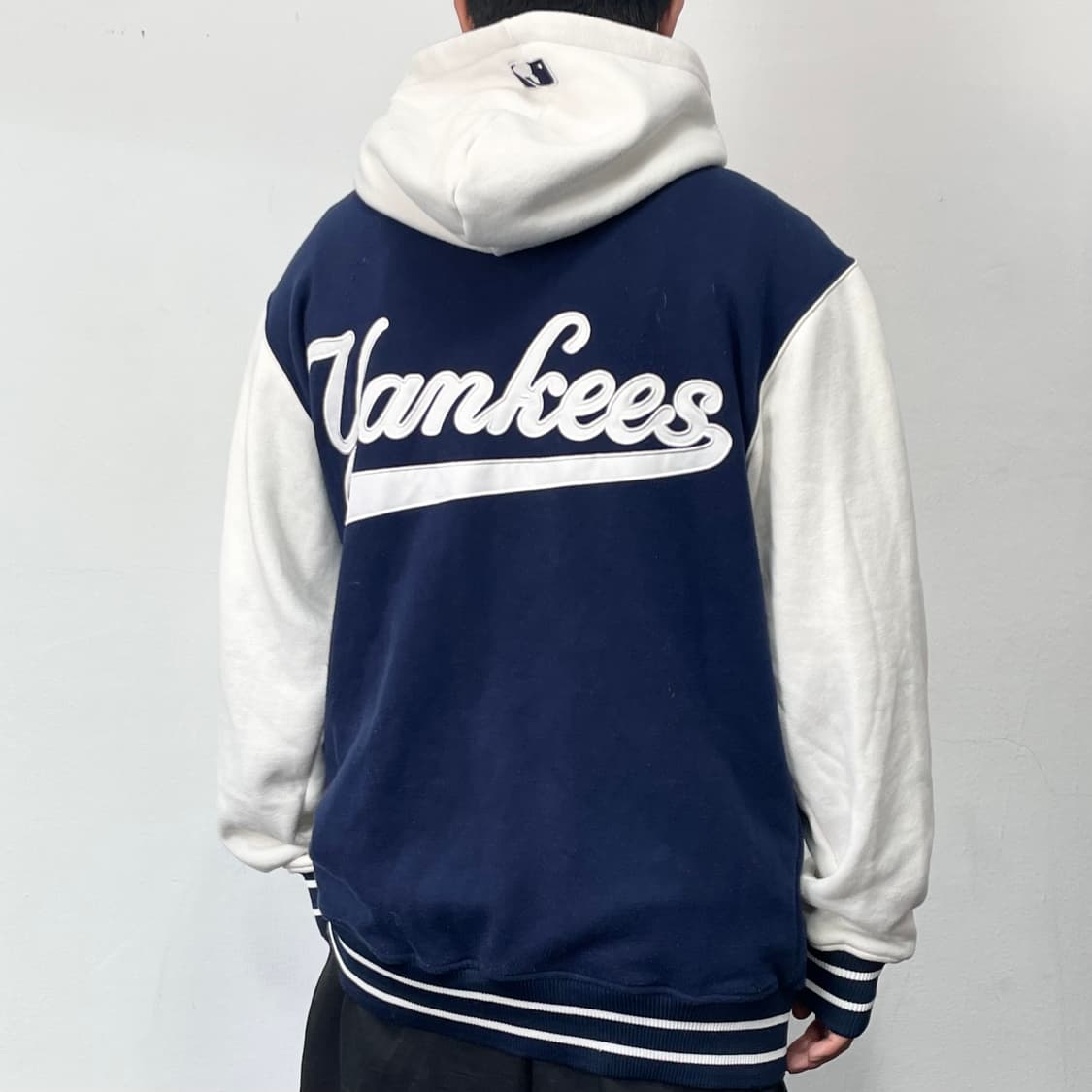 마제스틱 뉴욕 양키스 오버사이즈 후드집업 상품이미지4