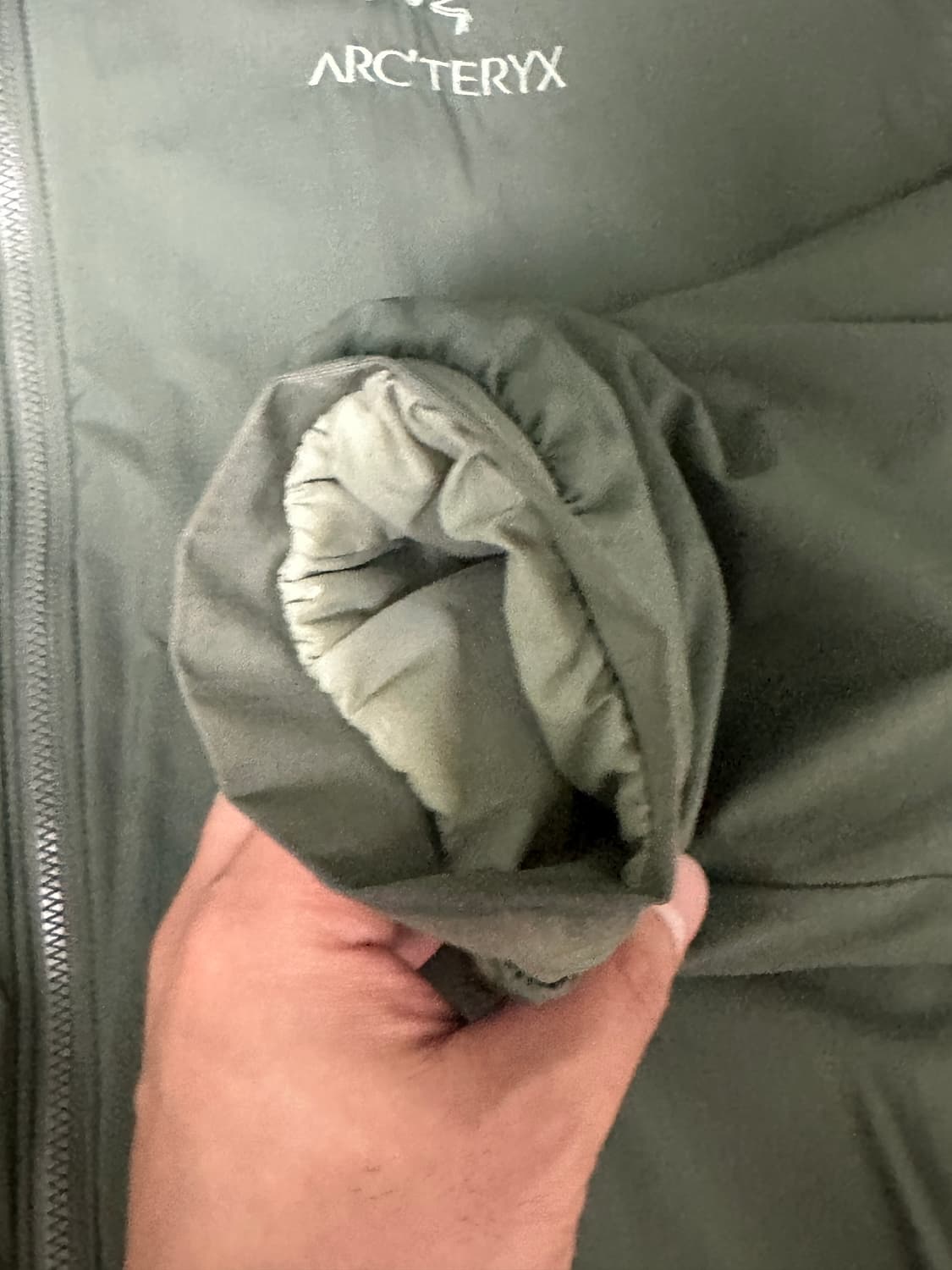 아크테릭스 아톰 LT 자켓 포리지 색상 XL 상품이미지7