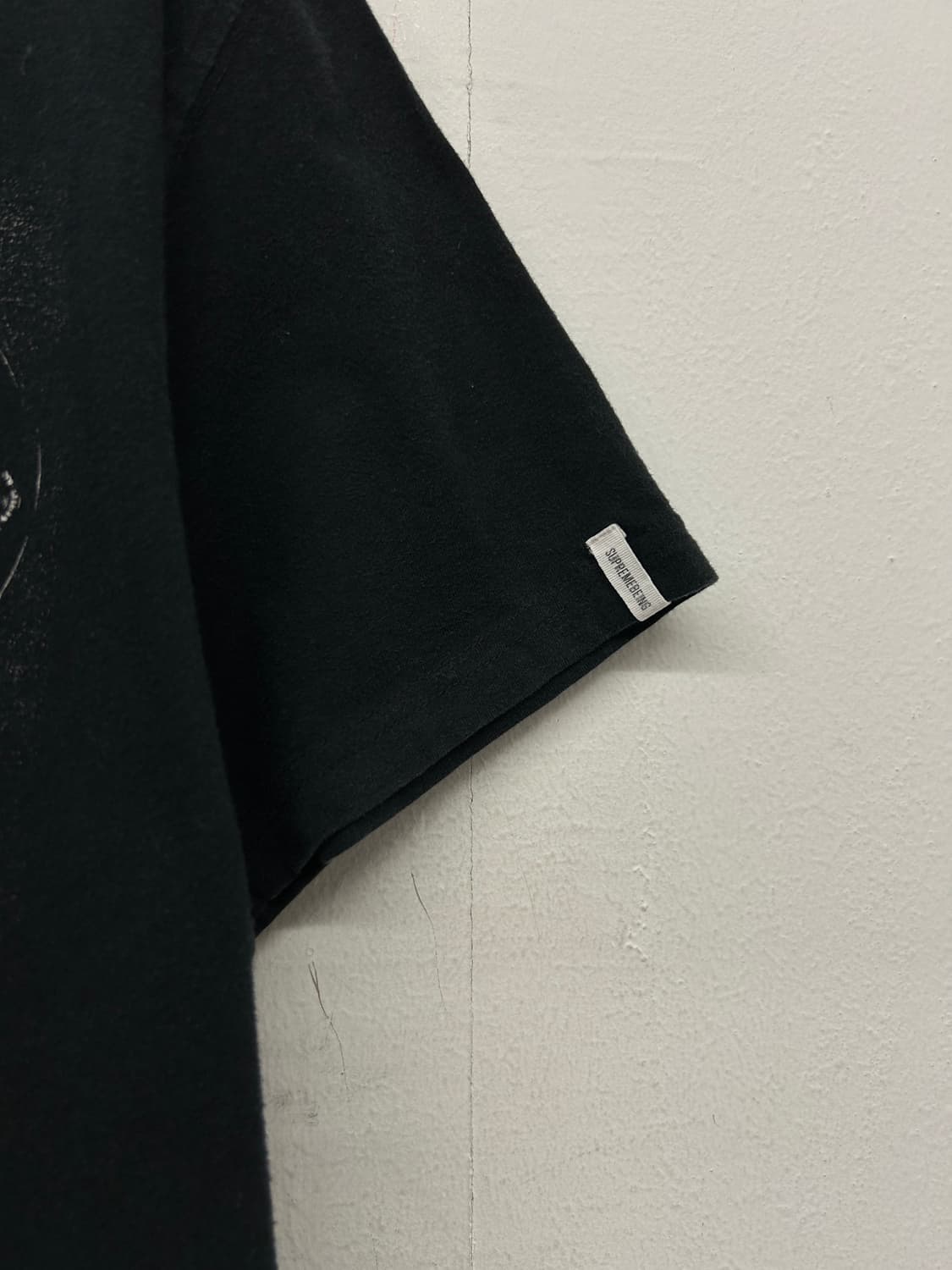 Supremebeing 턴테이블 반팔 티셔츠 블랙 상품이미지4