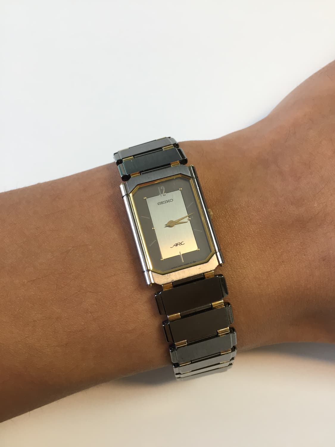 80s seiko arc quartz tank 상품이미지4