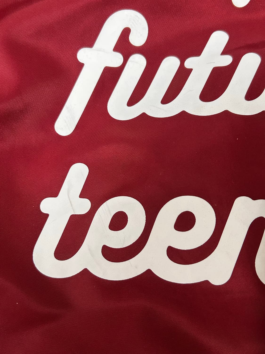 휴먼메이드 나일론 스타디움 자켓 버건디 S 상품이미지7