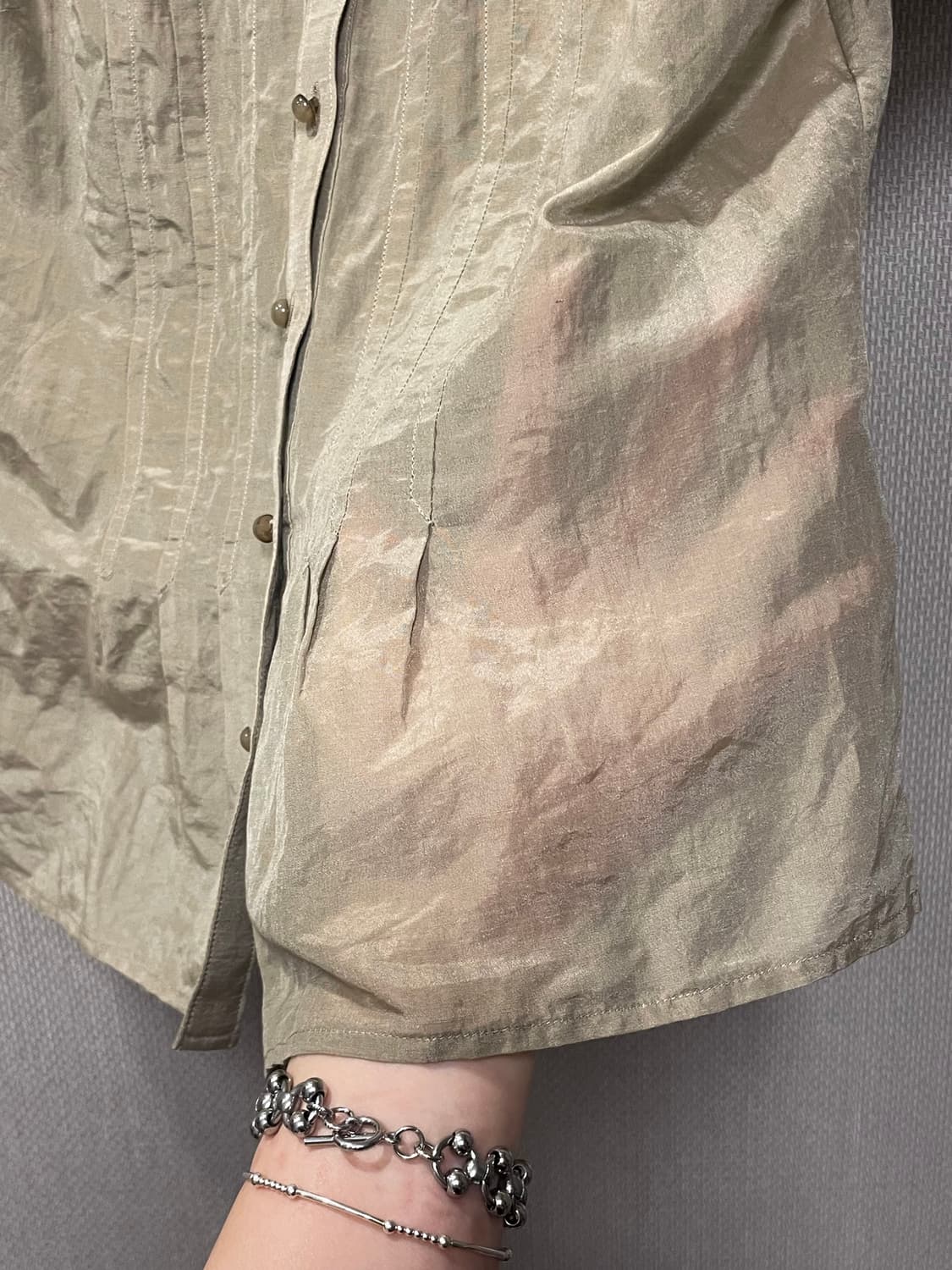 러블리 베이지 블라우스 상품이미지5