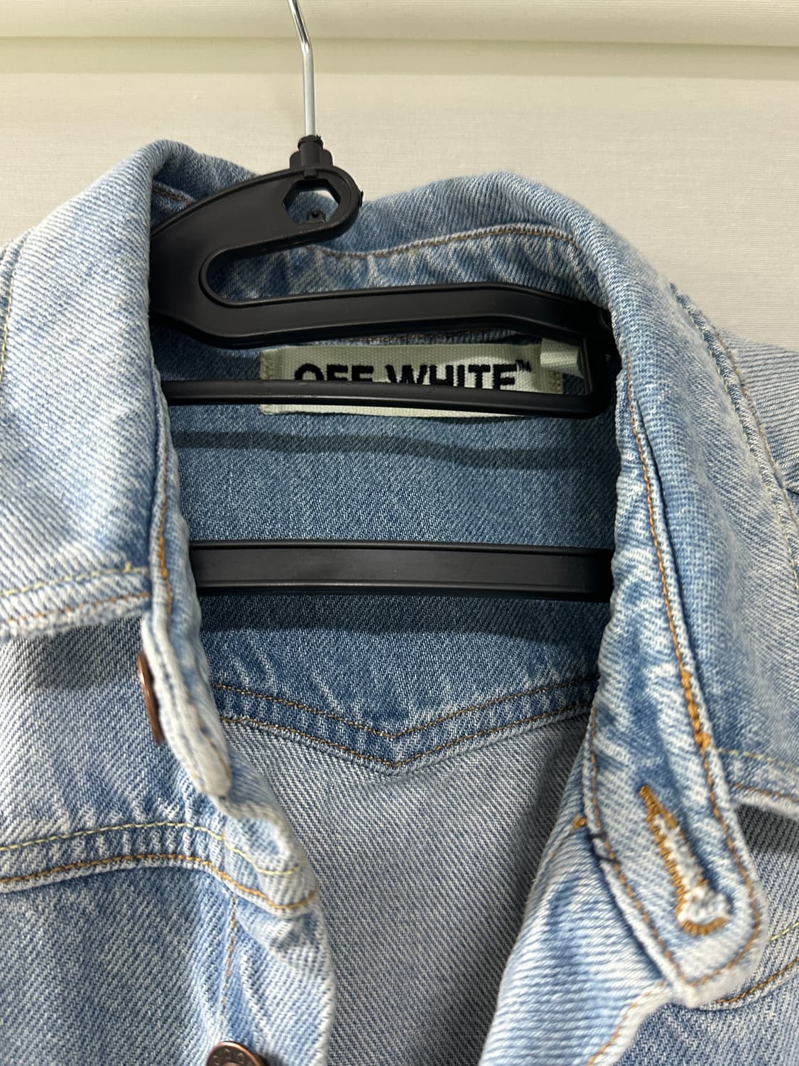 오프화이트 데님 자켓  상품이미지2