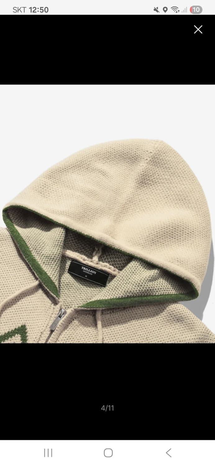 (무신사)트릴리온 노르딕패턴니트 자켓L 상품이미지5