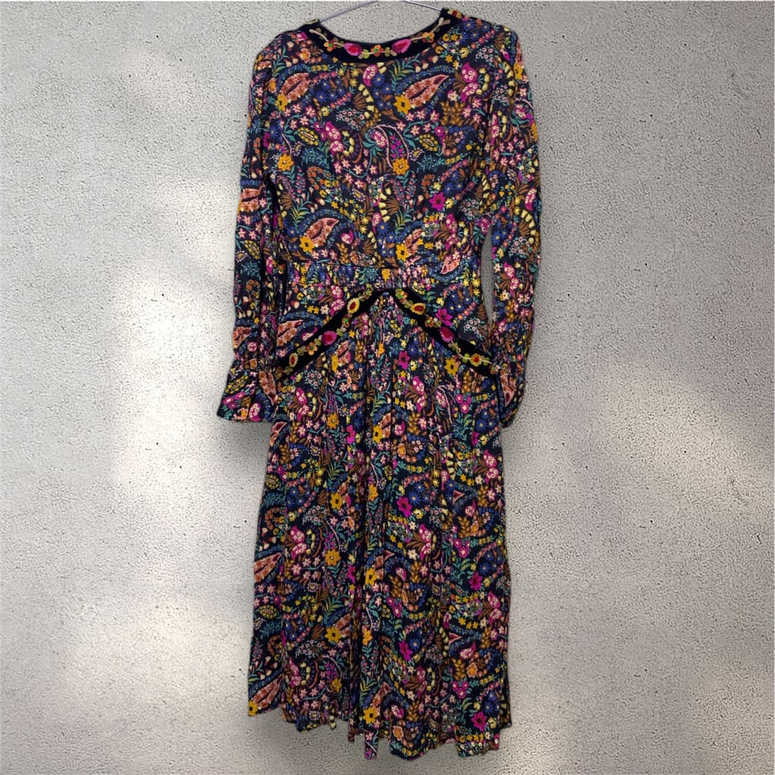 빈티지 자수 원피스 상품이미지2