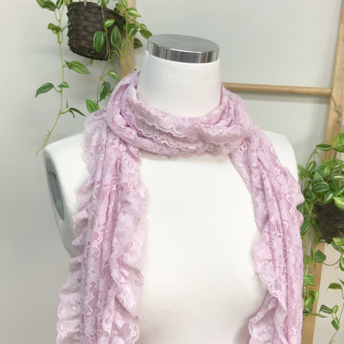 JPN/ 모리걸스카프 하구미스카프 라벤더스카프 봄스카프 상품이미지4