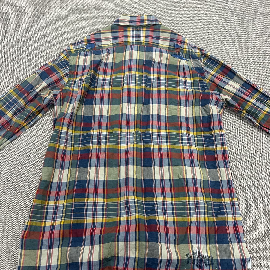 폴로 신형 마드라스 셔츠(M) 상품이미지6