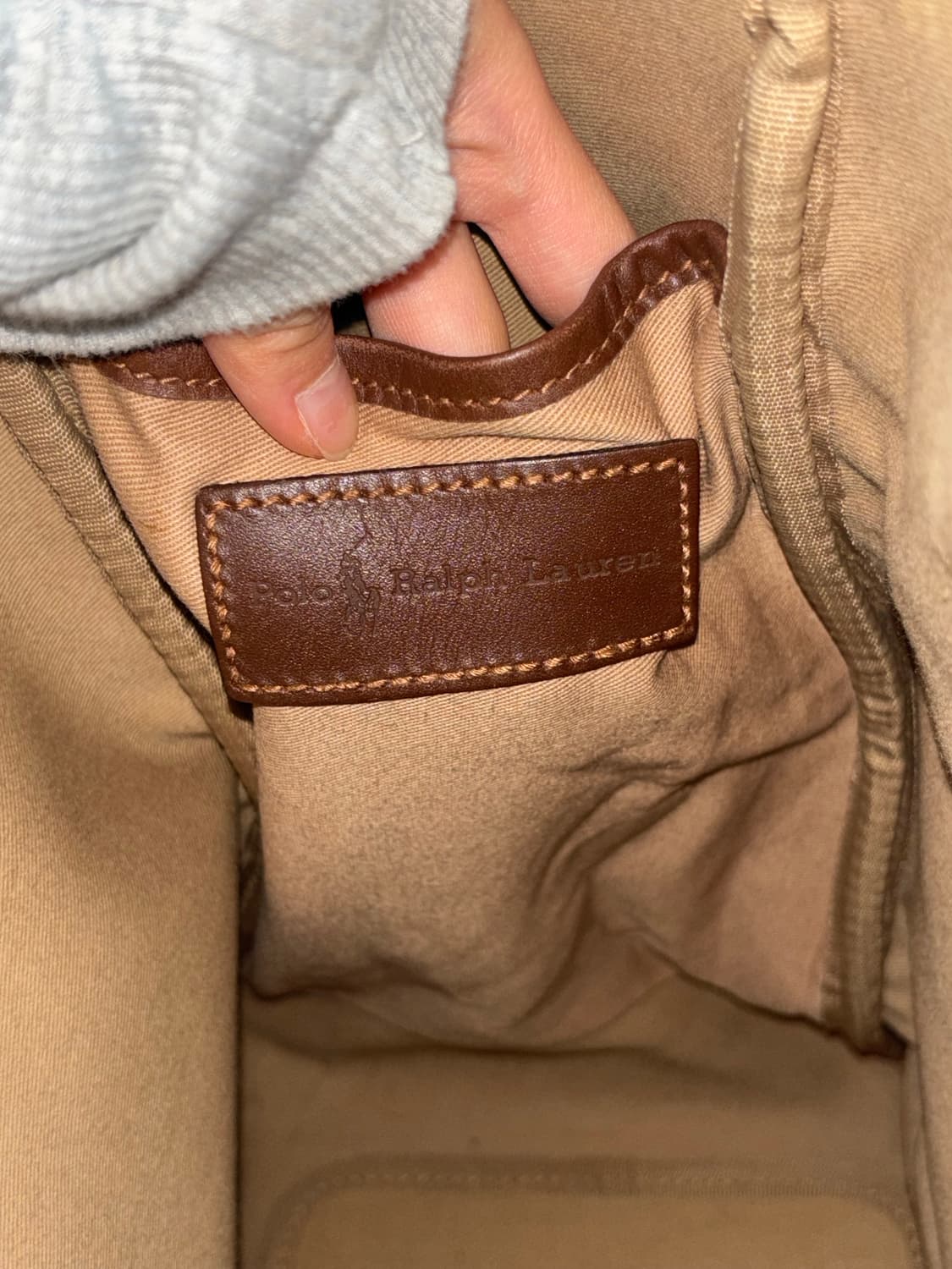 Polo 폴로 랄프로렌 블랙와치 타탄체크 토트백 상품이미지9