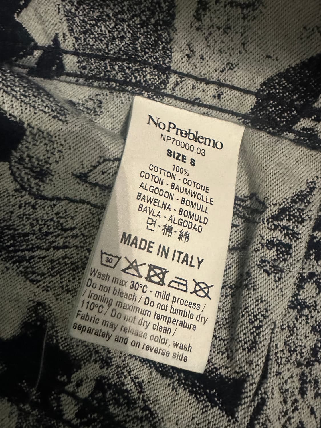 Aries No problemo 아포칼립스 자카드 트러커 자켓 상품이미지10