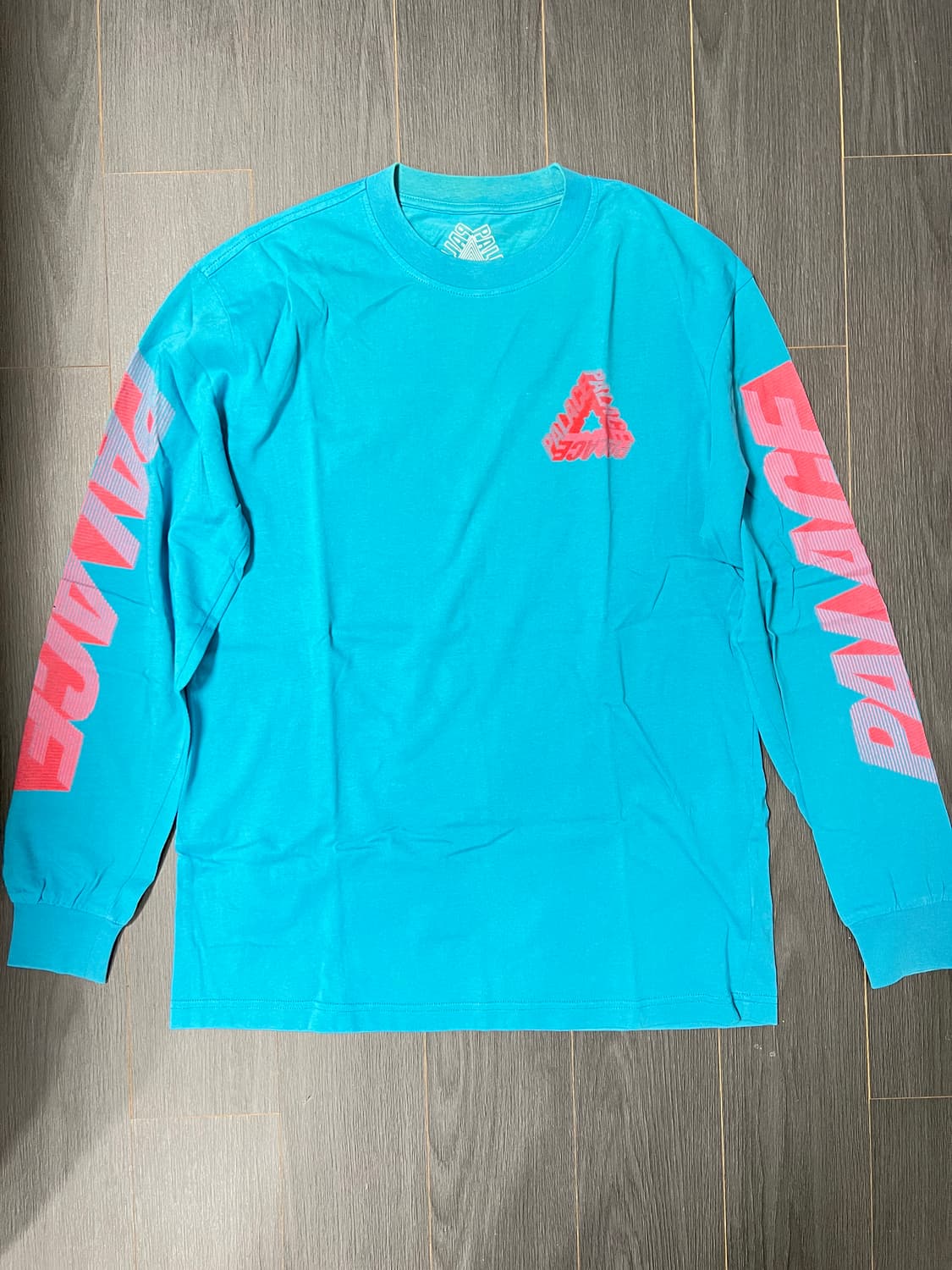 [M] 팔라스 P-3D LONGSLEEVE TEAL BLUE 상품이미지1