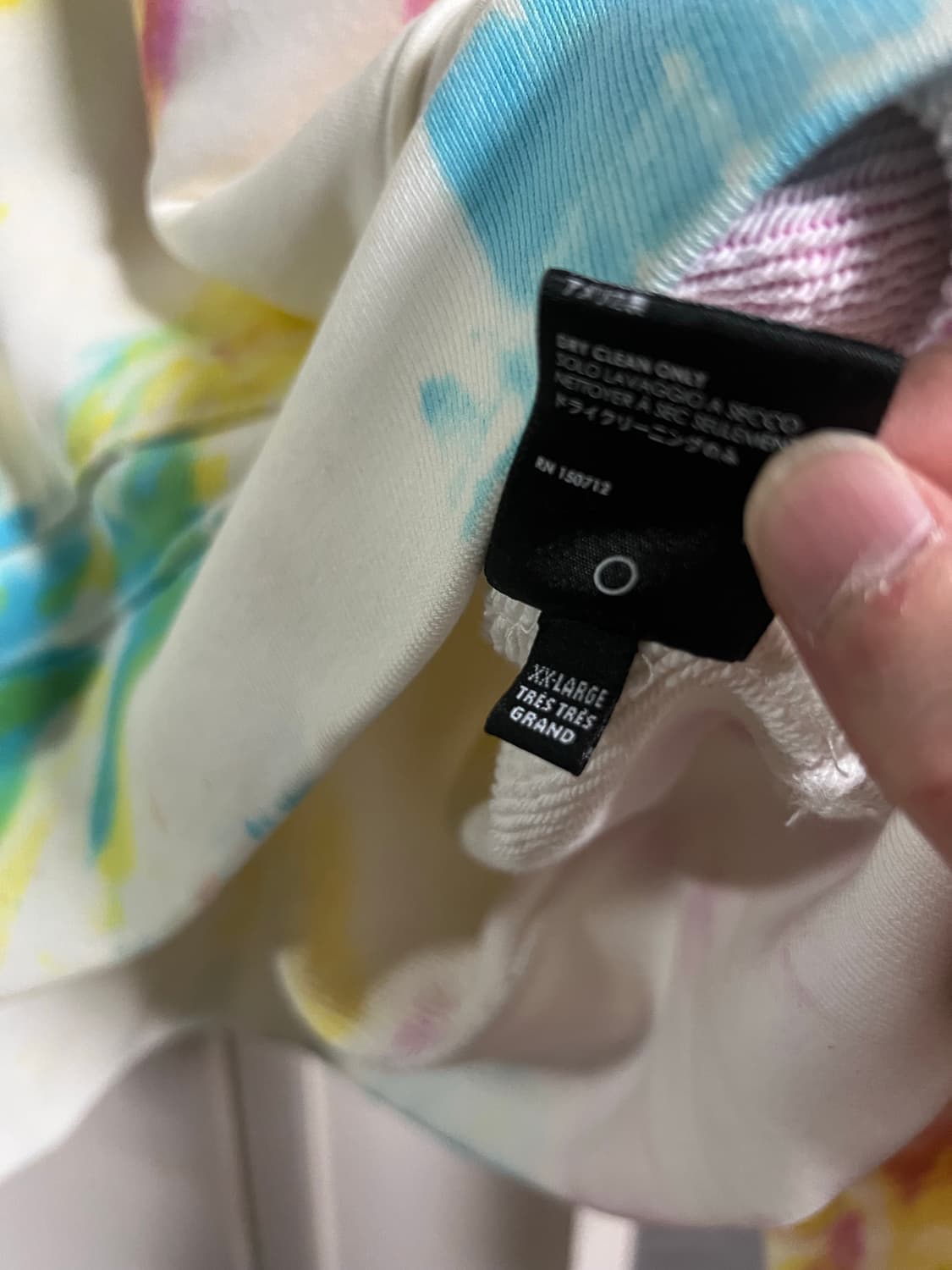 [XXL] amiri 아미리 타이다이 오버사이즈 후드 상품이미지6