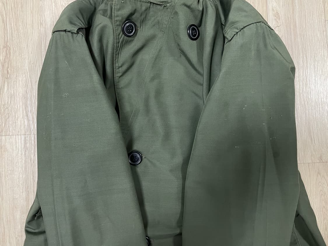 50's 미군 미해병대 6.25 트렌치코트(내피포함) 상품이미지7