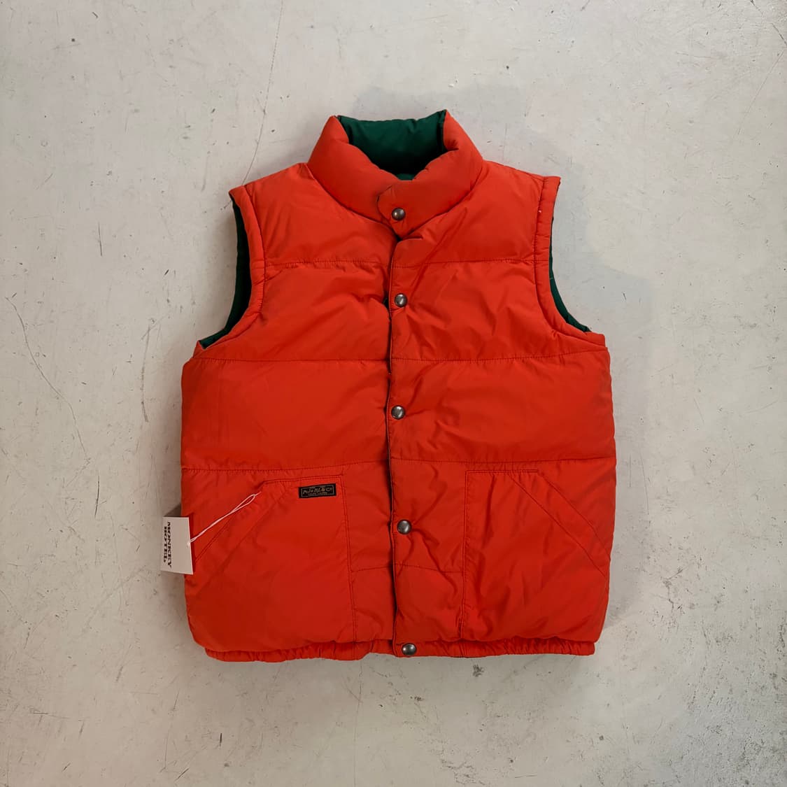 폴로 랄프로렌 빈티지 리버시블 조끼패딩 L 상품이미지6