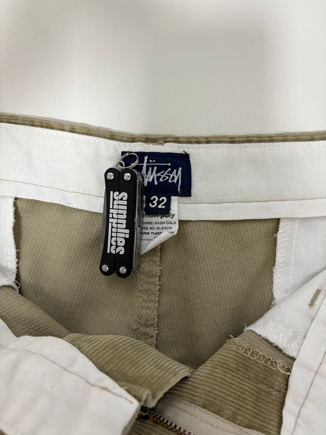 90s 미제 usa 올드 스투시 볼체인 팬츠 코듀로이 32사이즈 상품이미지5