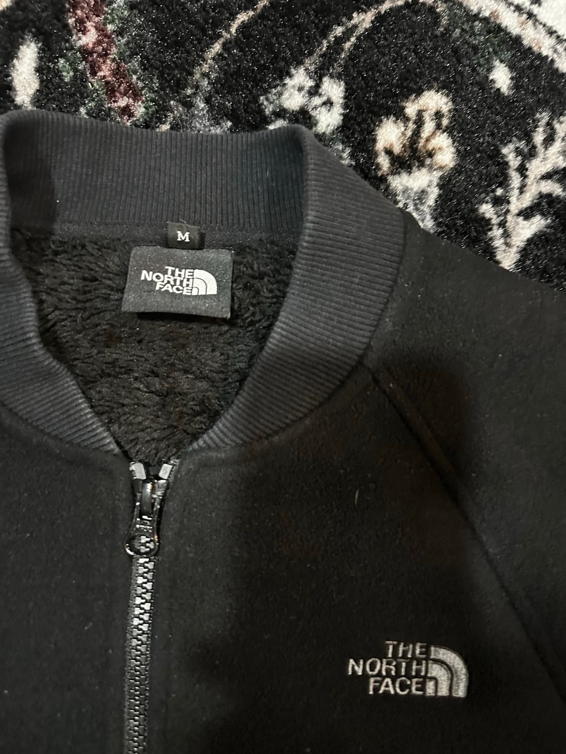 노스페이스 양털 기모 봄버 자켓  상품이미지2