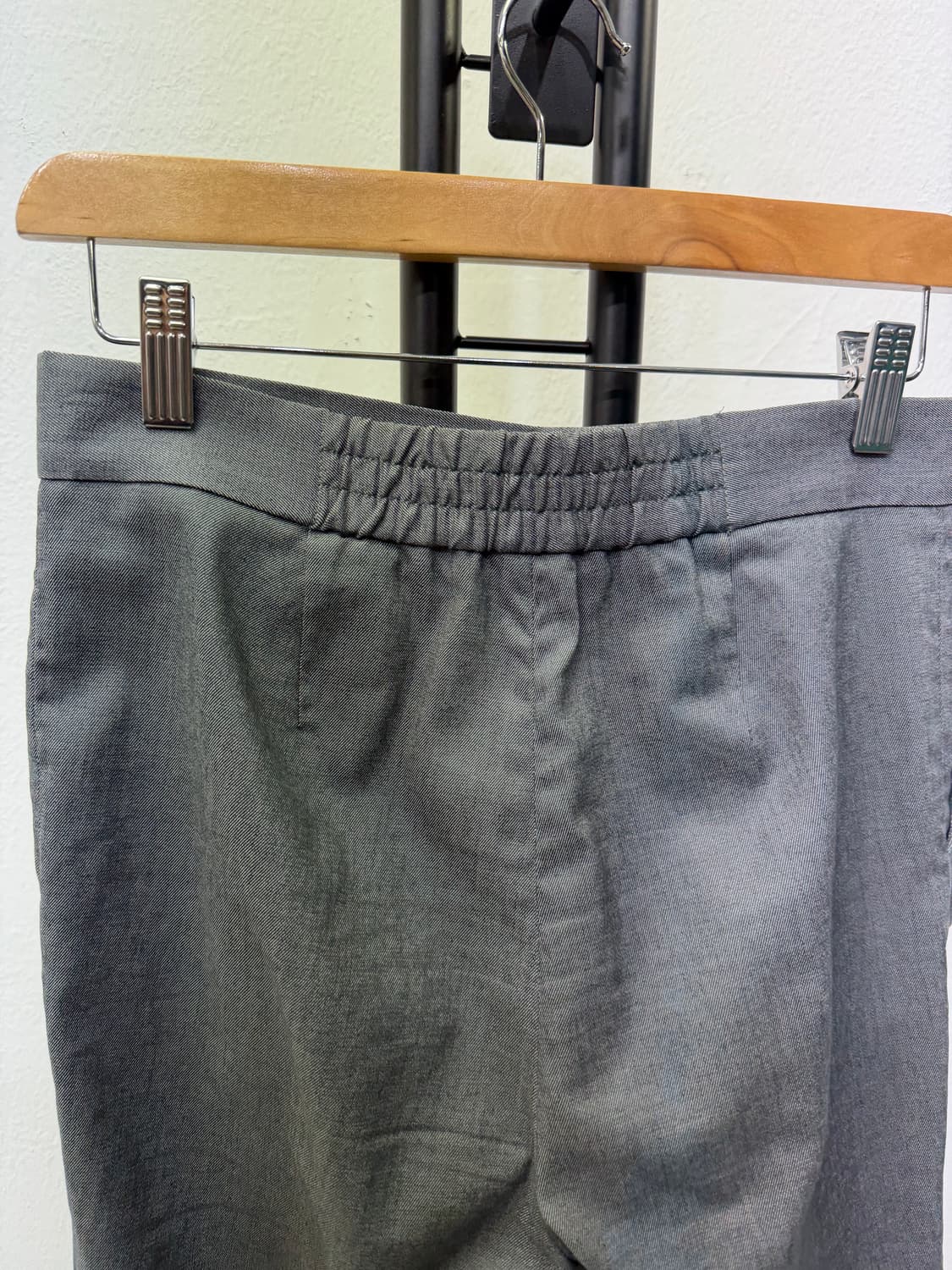 정품) COS 코스 여성 그레이 밴딩 슬랙스 바지 34 상품이미지5