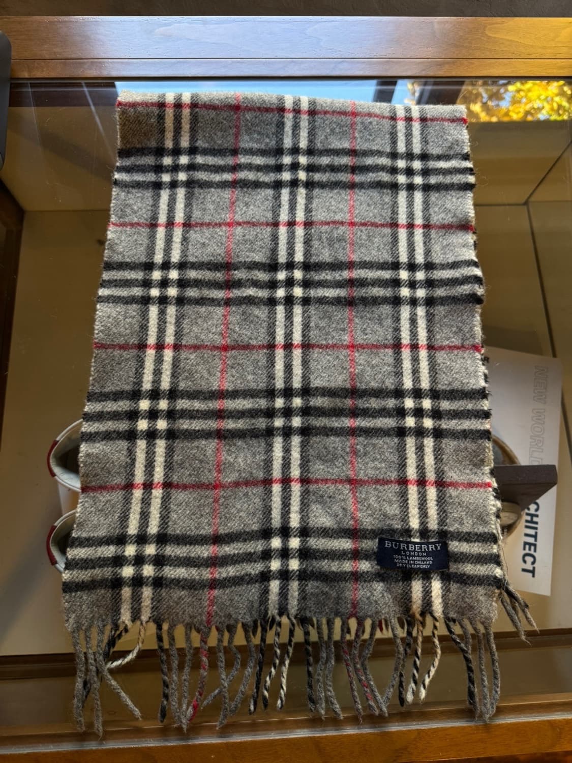 버버리 캐시미어 머플러 상품이미지10