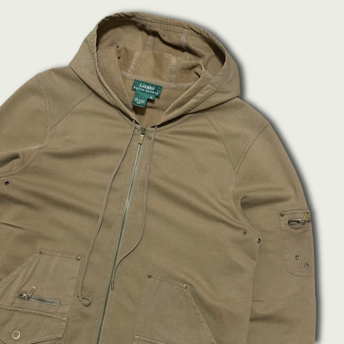 00s 로렌 랄프로렌 택티컬 후드집업 상품이미지5