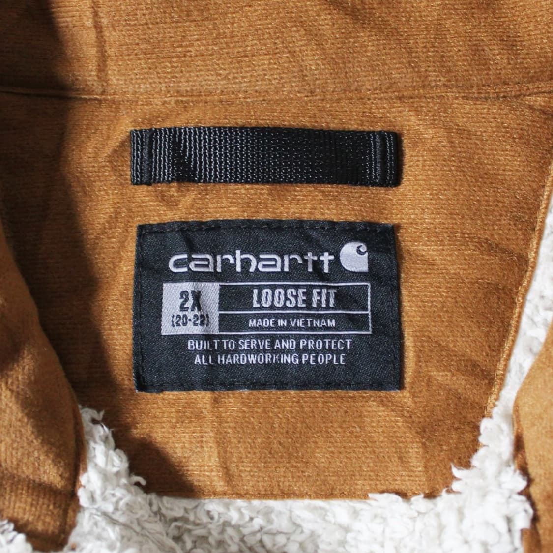 Carhartt 칼하트 셰르파 하프집업 풀오버 상품이미지5