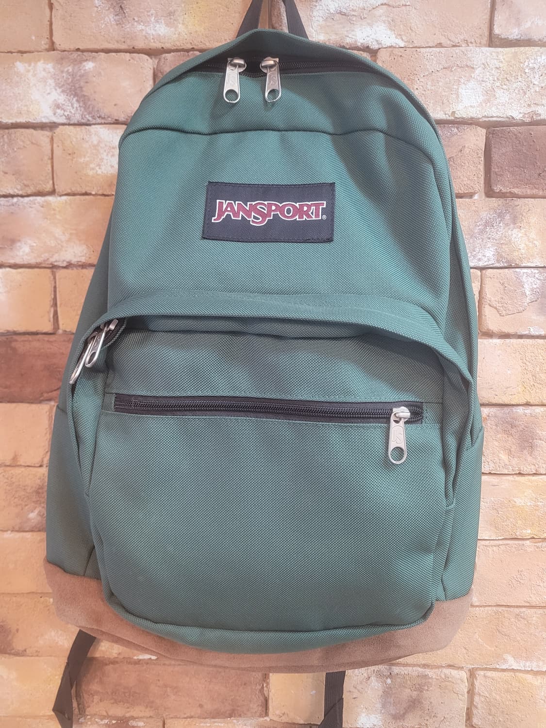 잔스포츠 백팩 녹색 상품이미지1