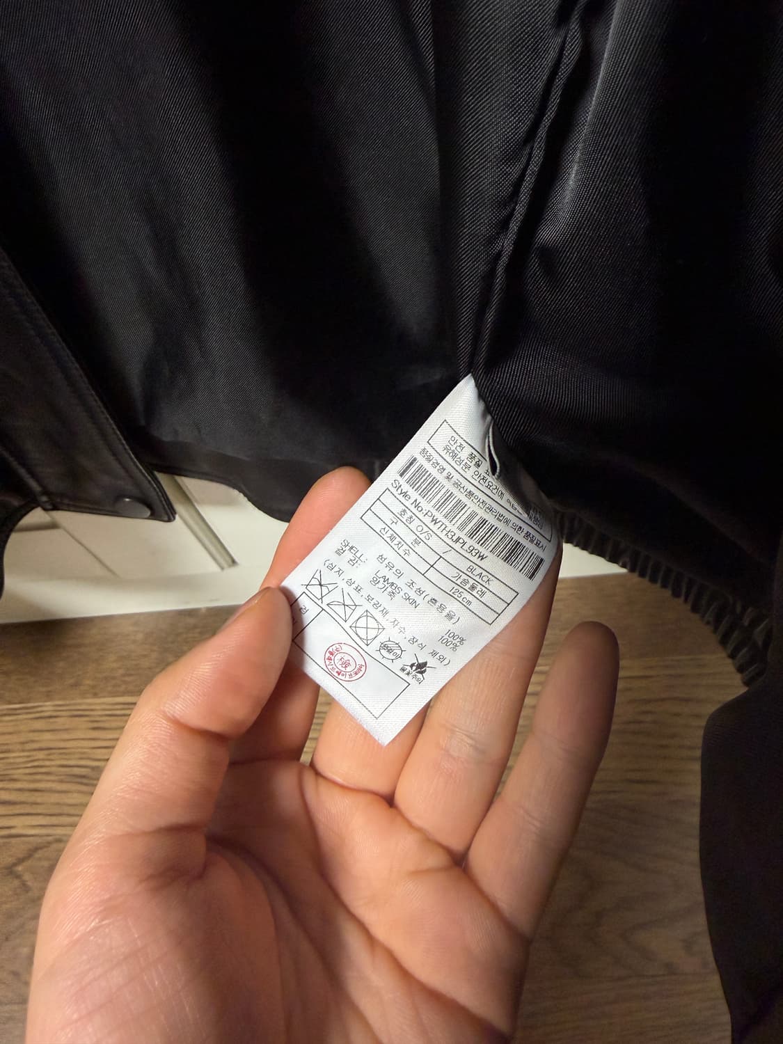 소쟌xPLAC 콜라보 레더자켓 상품이미지4