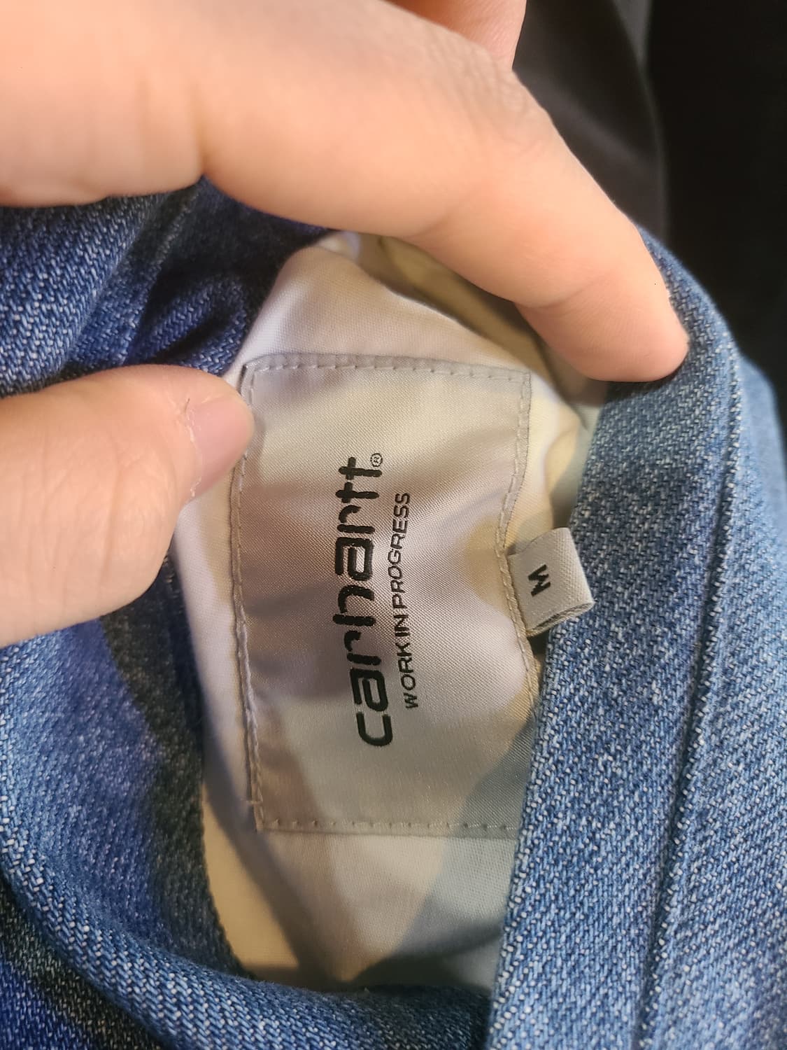 칼하트wip 허드슨 리버시블청자켓 M 상품이미지3