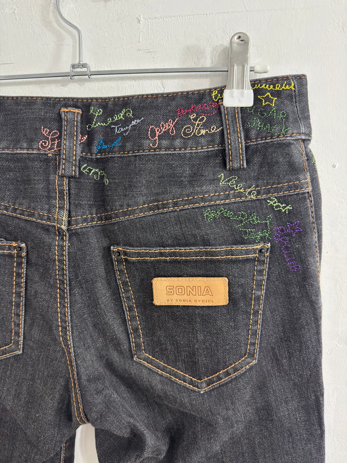 sonia rykiel punk needlework denim pants 상품이미지4