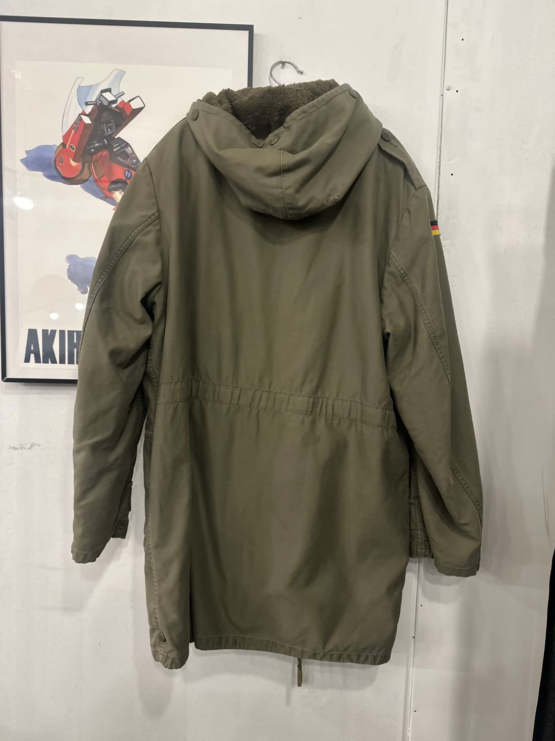 100)독일군 스노클 파카 상품이미지2